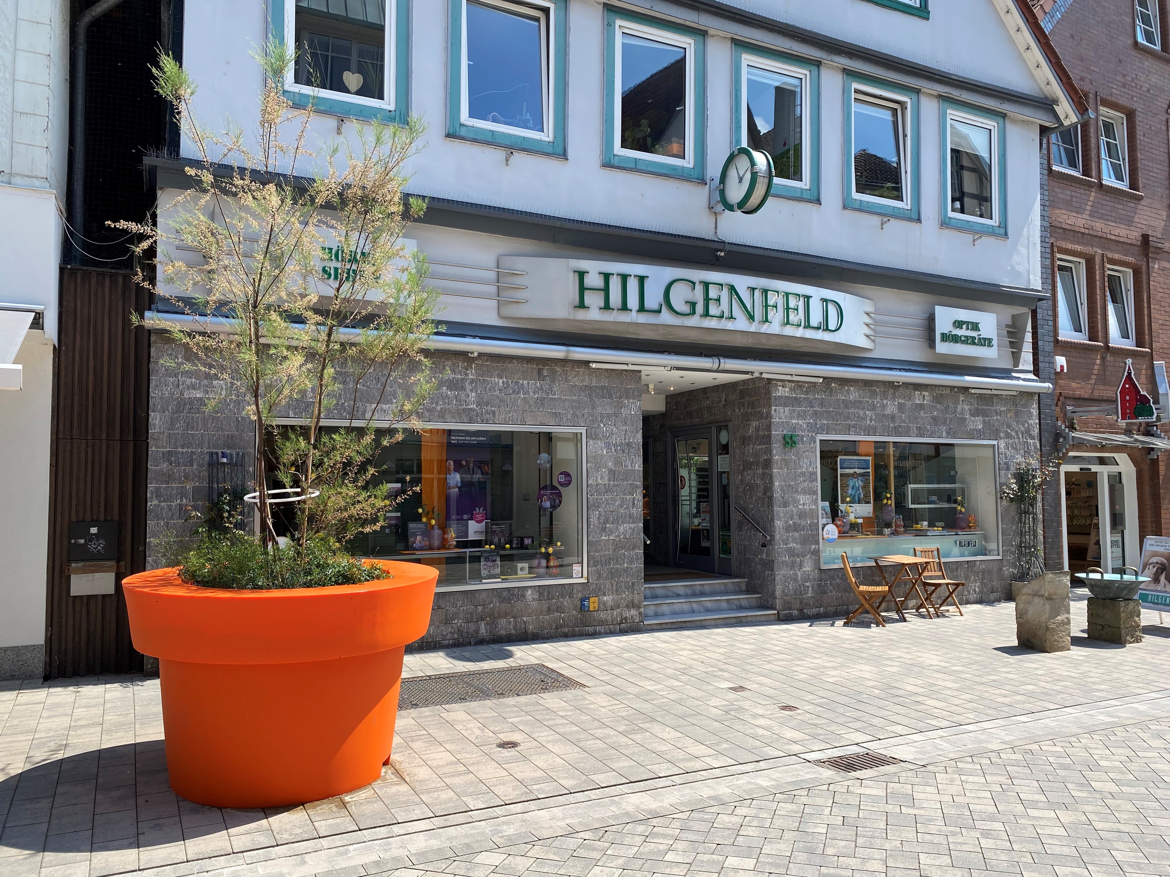 Ladengeschäft Hilgenfeld Außenansicht Obernstraße